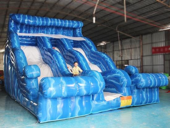 giant inflatable double slide