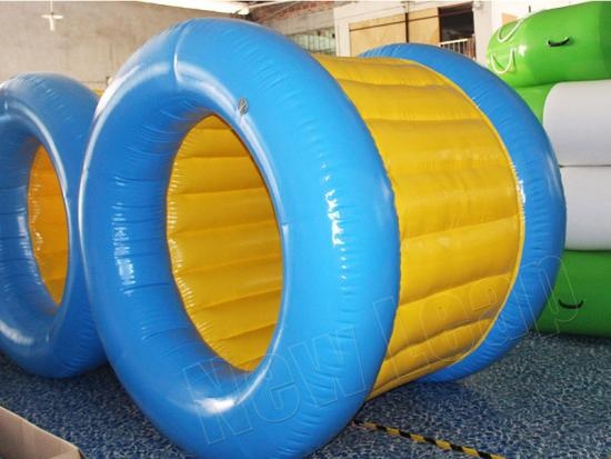 Inflatable water rollers