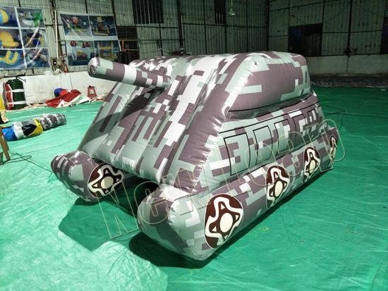 Inflatable paintball air bunkers