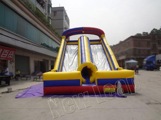 inflatable dual slide