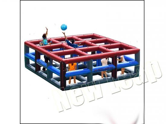 cheap 9-Square Volleyball Inflatable Sports Game