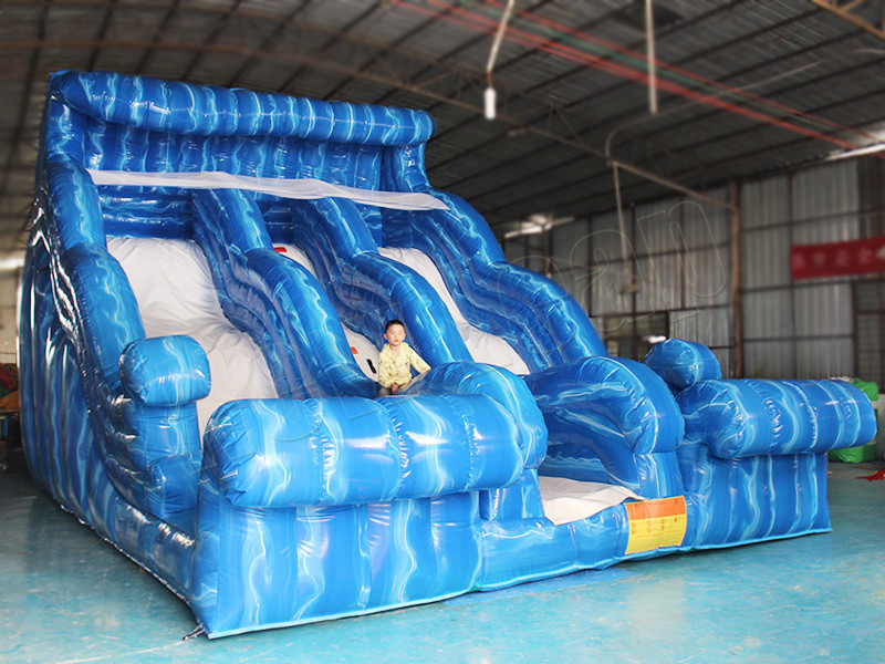 inflatable dual slide