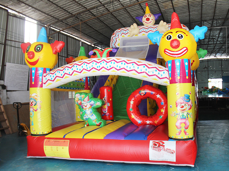 circus inflatable slide