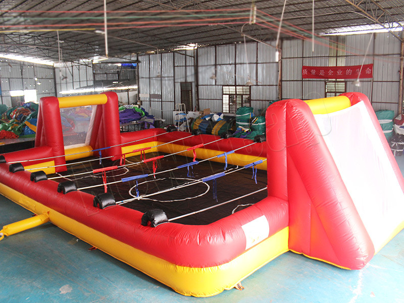 inflatable table football game