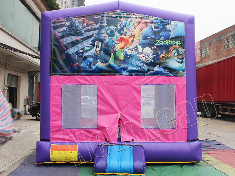 Zootopia Inflatable Bounce House
