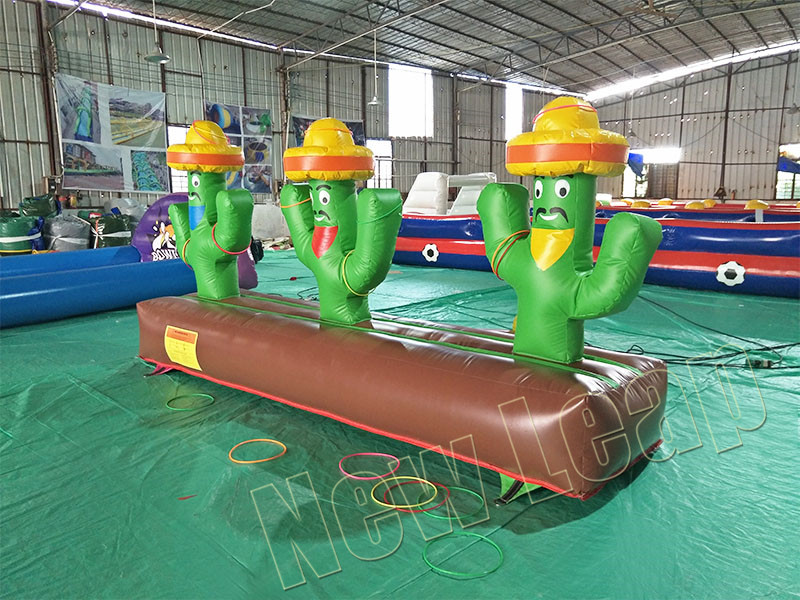 Inflatable Cactus Hoopla Game