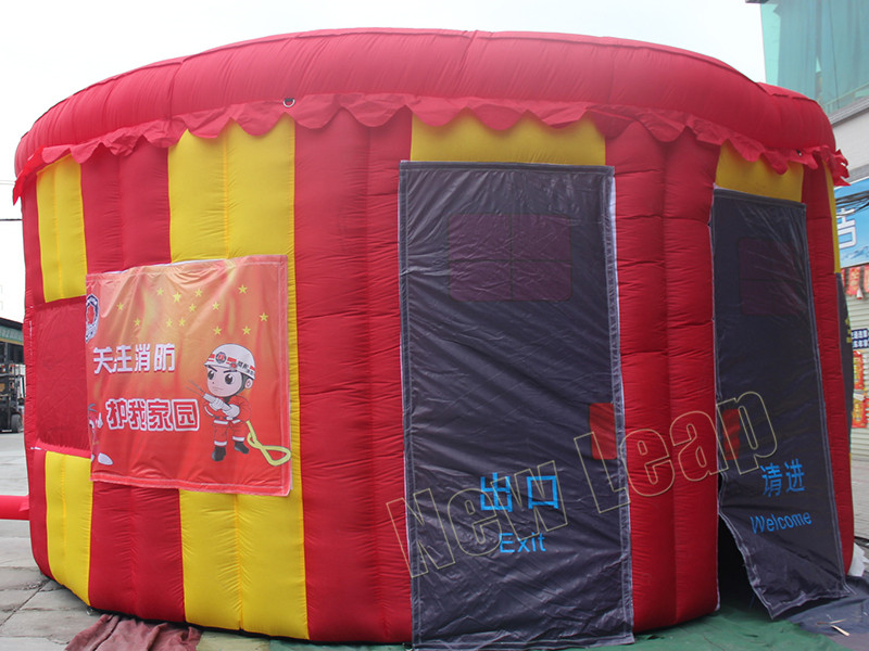 inflatable dome tent