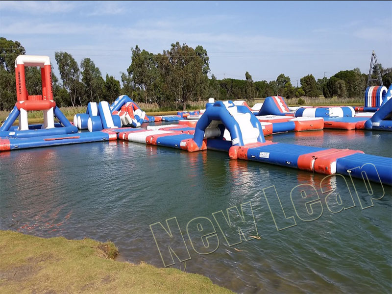 inflatable floating park