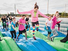 5k inflatable run