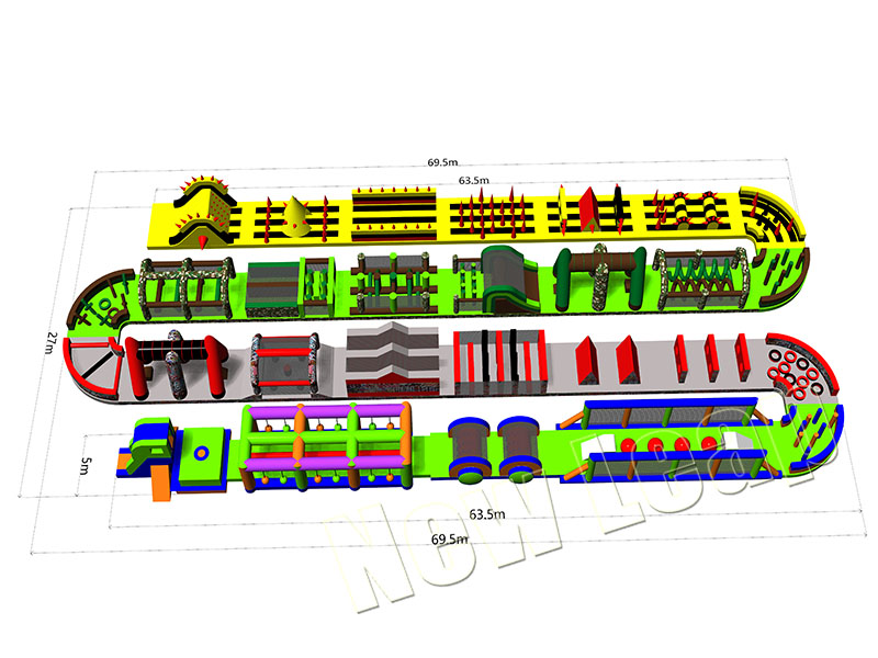  Inflatable Obstacle Course