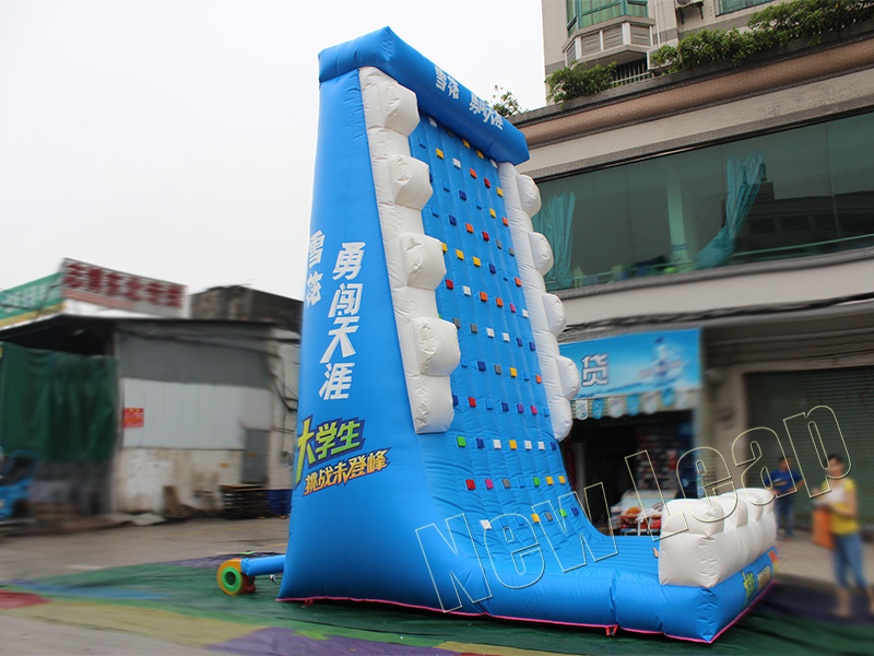 inflatable climbing wall