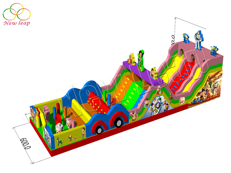 inflatable obstacle course