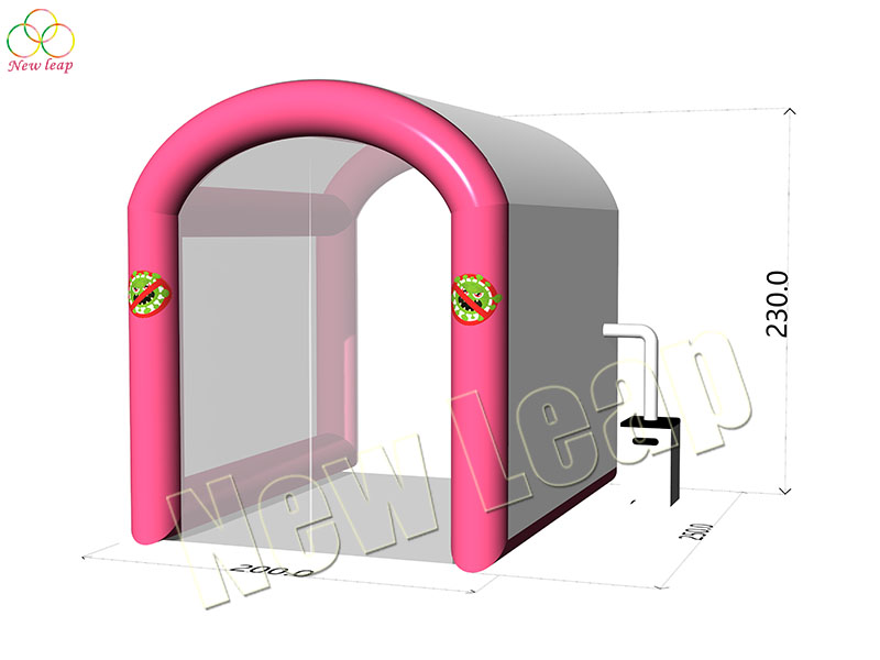 inflatable disinfection tent