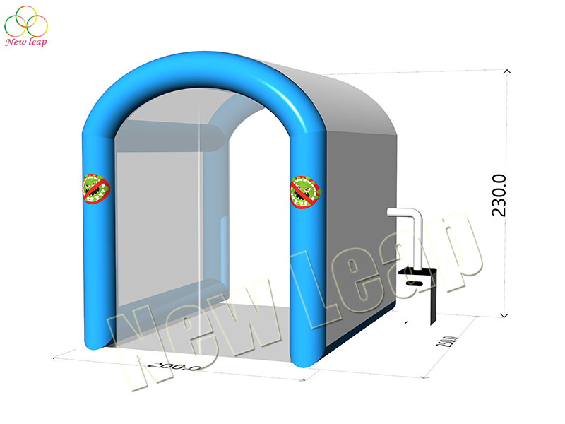 inflatable disinfection chamber