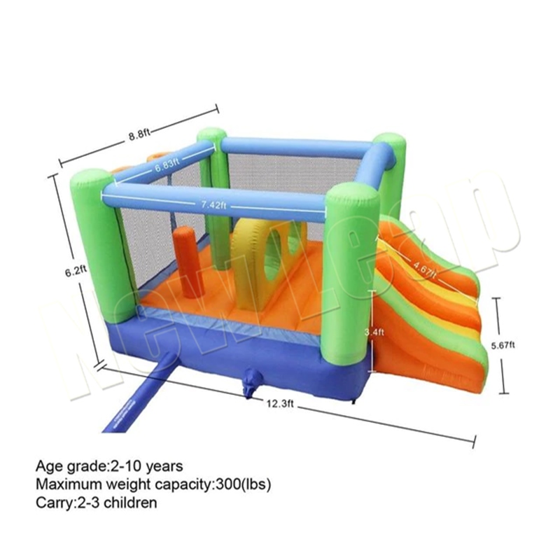 inflatable jumper with airflow fan