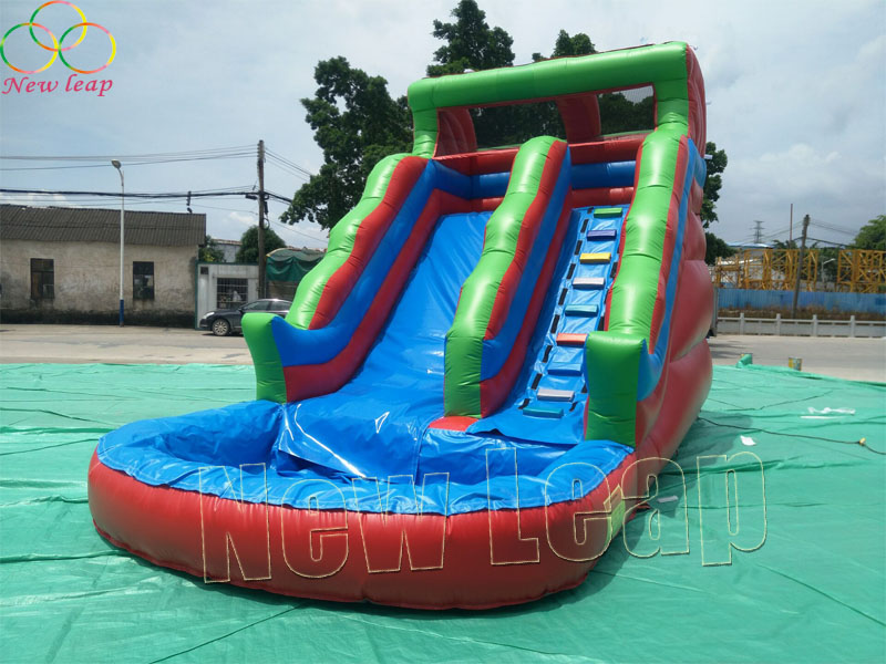 small inflatable water slide