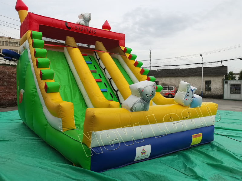 inflatable slide