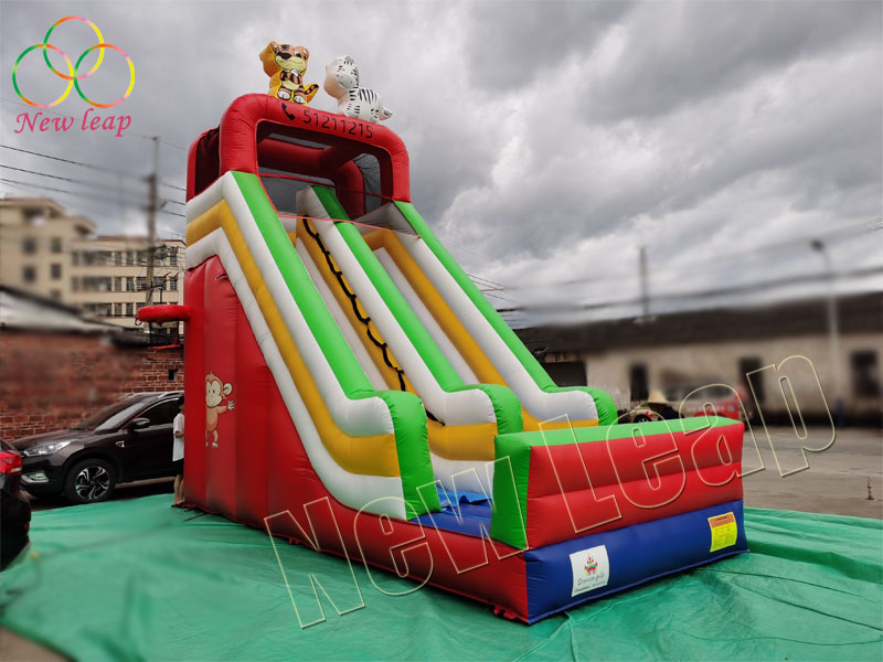 inflatable slide