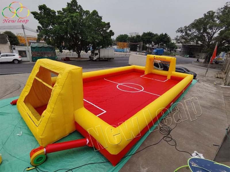 inflatable football field