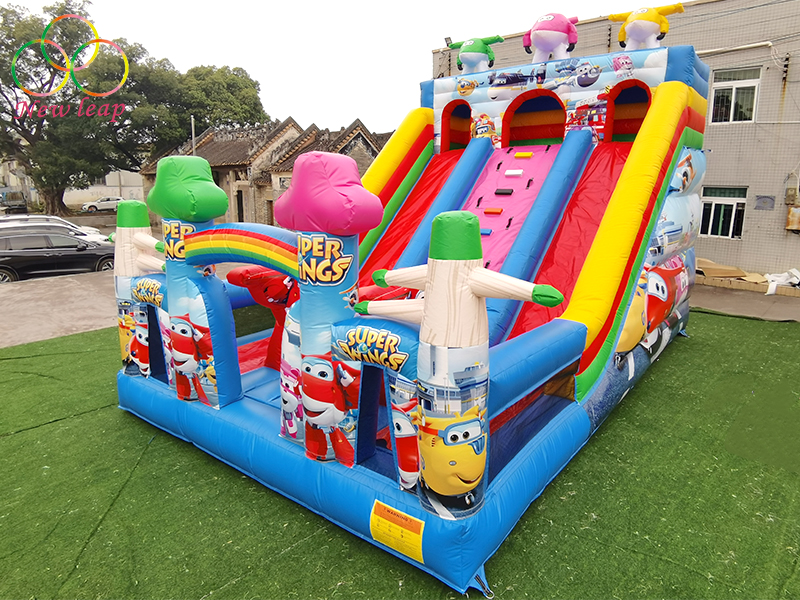 super wings inflatable slide