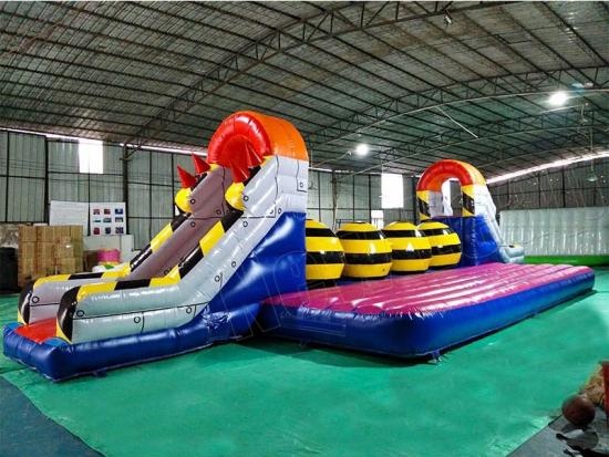 inflatable obstacle course