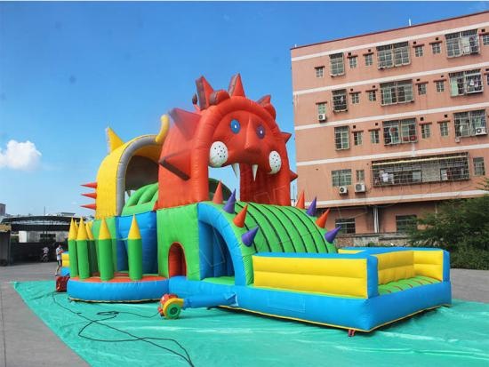 inflatable obstacle race