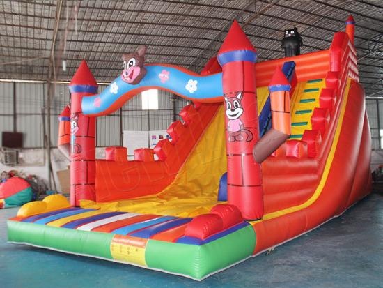 garden inflatable slide