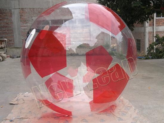 Inflatable human hamster ball