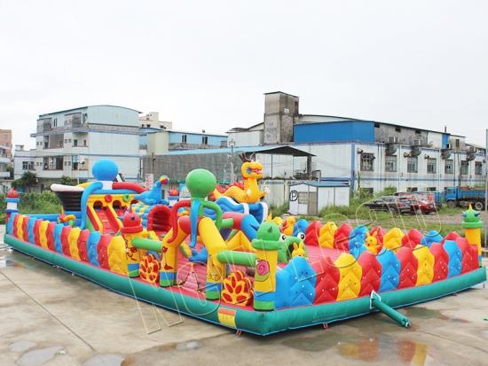 inflatable amusement park