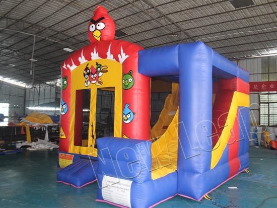 Inflatable castle slide