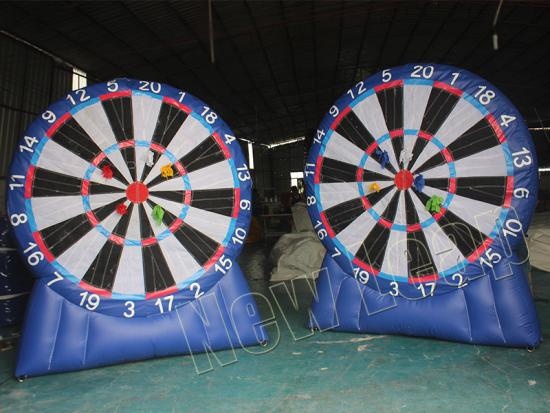 Inflatable football darts