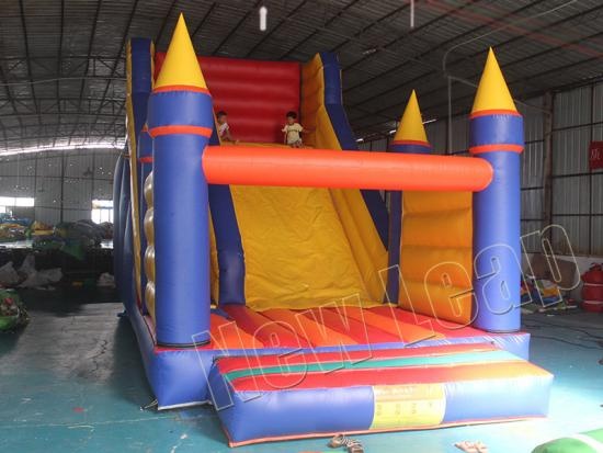 Inflatable slide