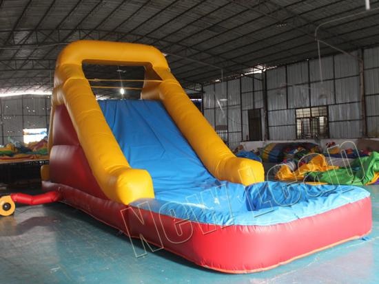 Inflatable water slides