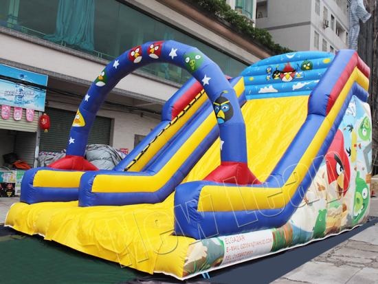 Inflatable slide