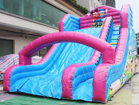 Inflatable slides