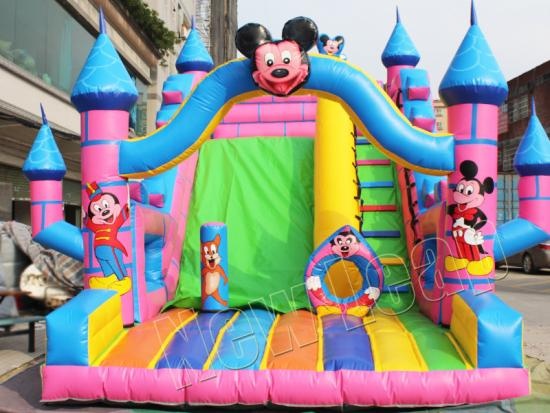 Inflatable slide