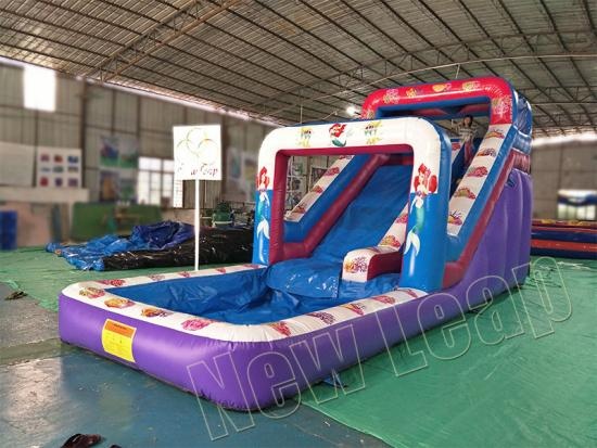 inflatable water slide