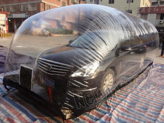 Vehicle Dome Medium Indoor Motorcycle Inflatable Air Bubble Cover Storage System