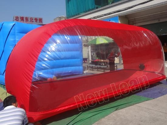 inflatable car capsule