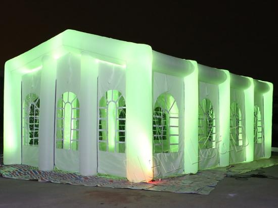 inflatable led lighting tent