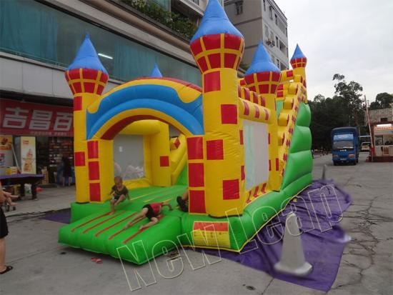 Custom inflatable slide