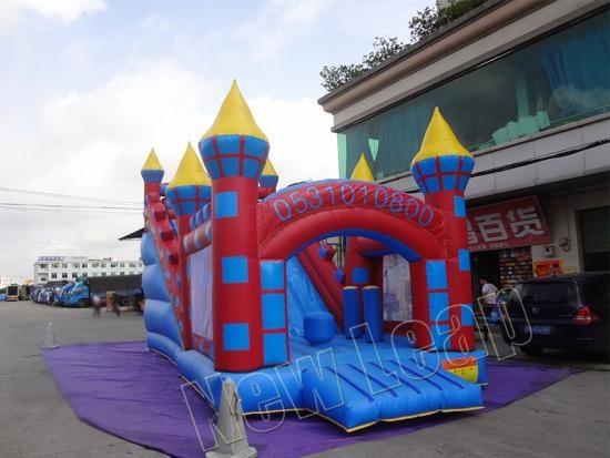 Inflatable slide