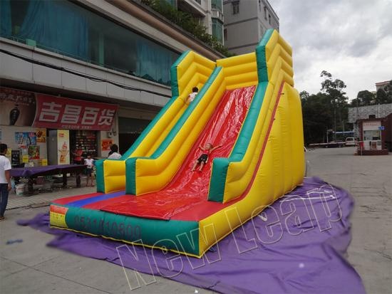 Inflatable slide