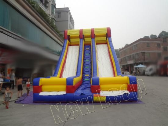 Inflatable slide