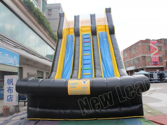 inflatable dry slide