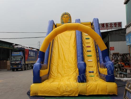 dry inflatable slide