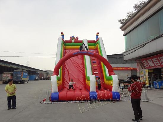 dry inflatable slide