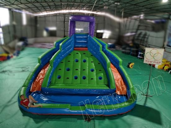 inflatable water slide pool