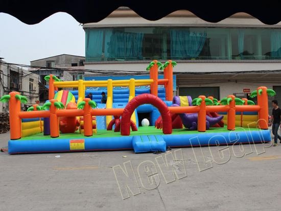 inflatable fun amusement park