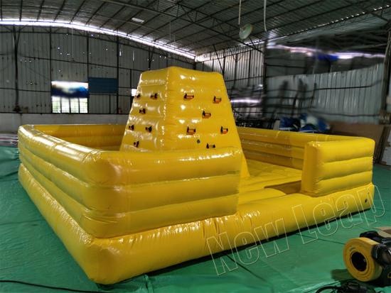 inflatable rock climbing wall